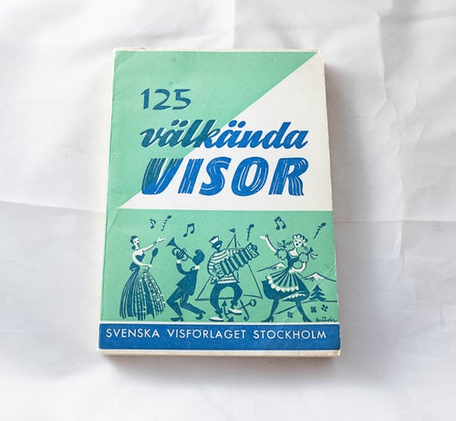 125 Välkända Visor - 1959 Visförlaget - Vintage
