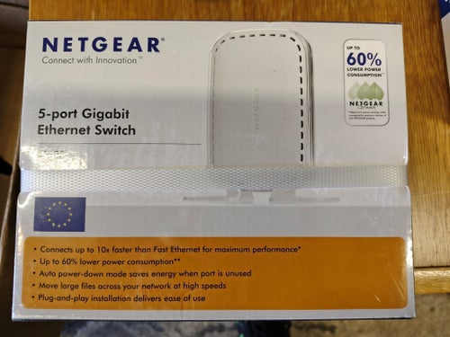 Ny NETGEAR 5-port Gigabit Ethernet Switch