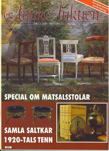 Antik & Auktion 3/1984 - Falugrafikerna, 20-talstenn, saltkar m m