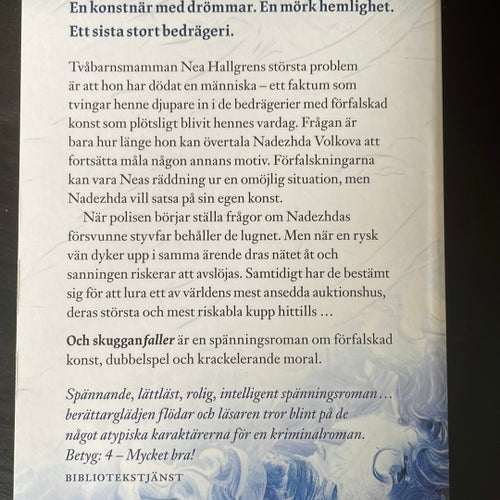 Och skuggan faller av Lou Berg, 2020 Pocketbok