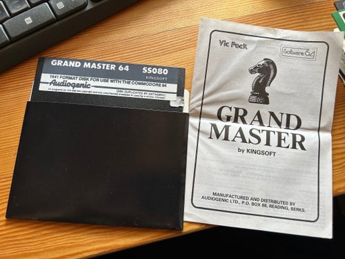 Grand Master 64 Commodore 64 diskett