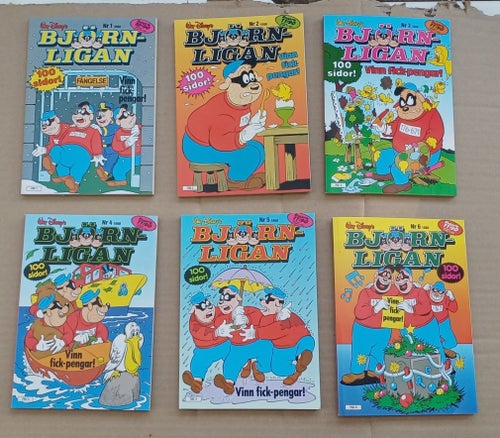 (Walt Disney's) Björnligan 1988, hela årgången
