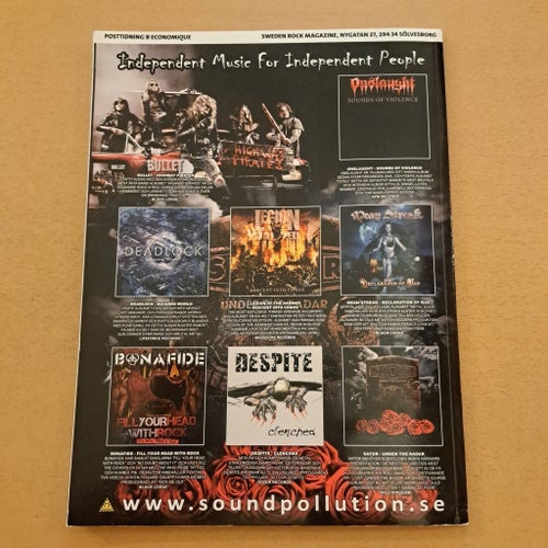 Sweden Rock Magazine - Nummer 79 Februari 2011