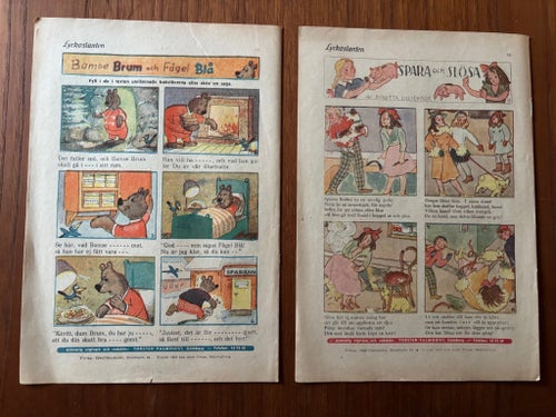 Lyckoslanten - 1952 - Tidning