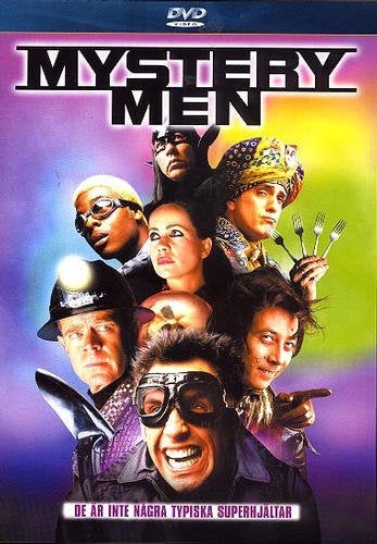 Mystery Men (1999) Kinka Usher med Ben Stiller och Hank Azaria.