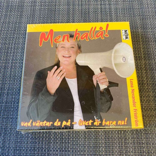 Lena Nevander Friström - Men Hallå! vad väntar du på… - Ljudbok på CD NY