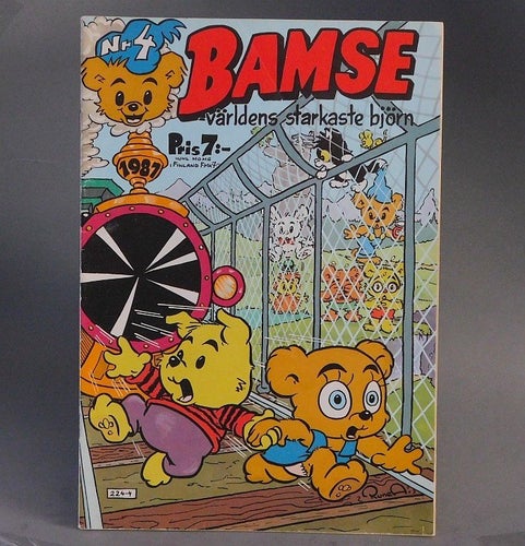 Bamse 1987, Nr 4.
