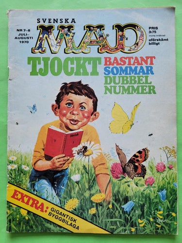 Mad nr 7-8 från 1970