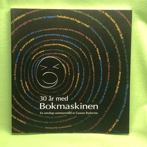 30 år med Bokmaskinen en antologi / Gunnar Rydström (red)