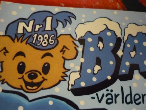 TIDNING, BAMSE, NR 1 - 1986