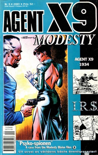 Agent X9 # 09 (2001) (Modesty Blaise) (Beg)