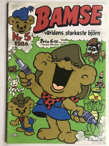 Bamse - 1986:5 FN