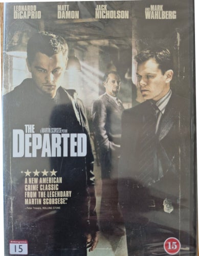 The Departed DVD Ny/Inplastad