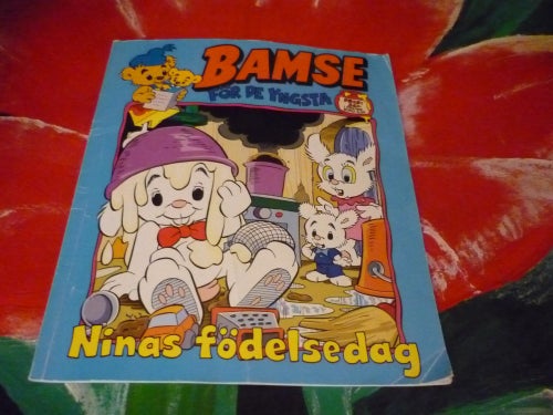 TIDNING, BAMSE FÖR DE YNGSTA, NINAS FÖDELSEDAG