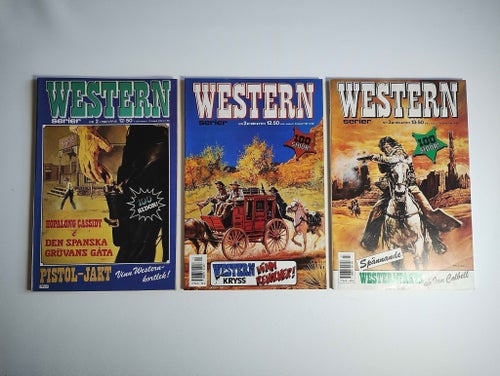 Western Serier Paket #5 - 1987 - 1988