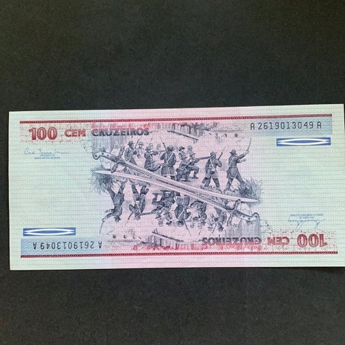 Sedel från Banco Central do Brasil 1981