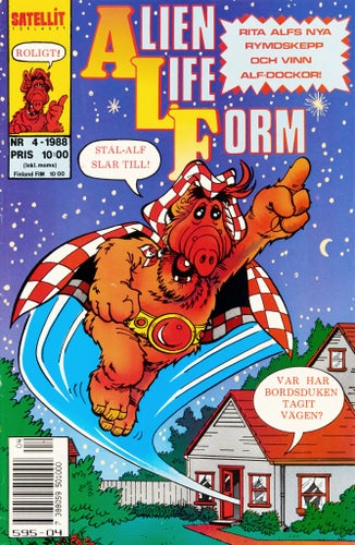 Alf Serietidning 1988 nr 4 (Oläst arkivex)