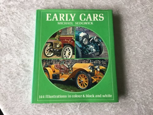 EARLY CARS av Michael Sedgwick. Engelsk text
