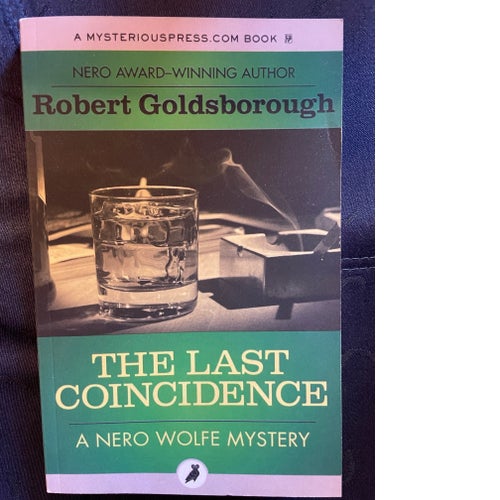 Köp nu! - Nero Wolfe: The Last Coincidence av R Goldsborough (eng. deckare)