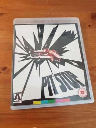 Pit stop. Special edition. Arrow video. Inplastad Blu-ray