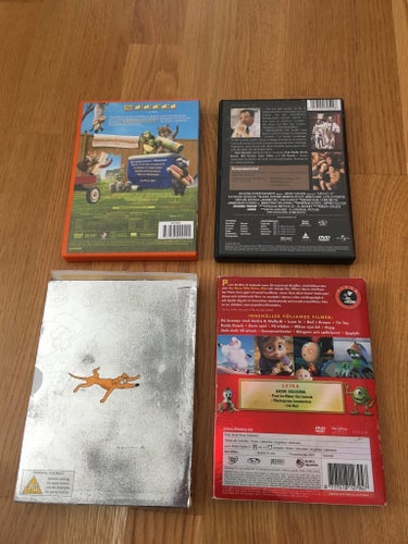 DVD-Filmer: På Andra Sidan Häcken, Apollo 13, Simpsons Säsong 1, Disney Pixar