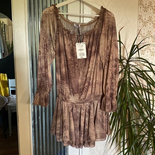Bershka brun klänning, Ny
