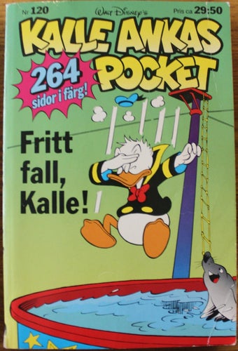 KALLE ANKA POCKET NR 120 1990
