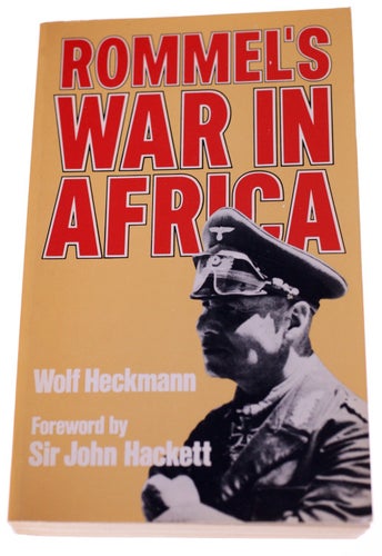 Rommel's War in Africa-English language paperback book-published 1981-265g