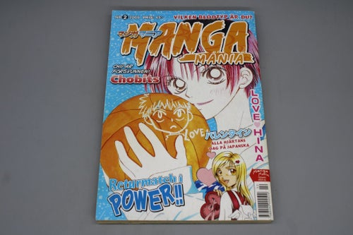 Manga Mania Nr 2 2005 - Manga på Svenska