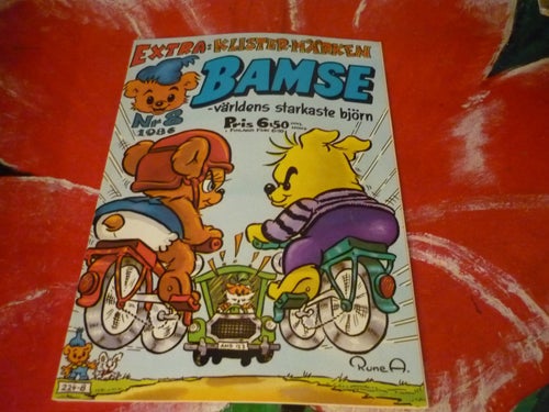 TIDNING, BAMSE, NR 8 - 1986