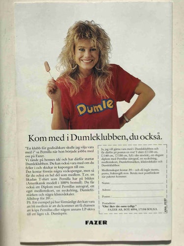 Knasen - 1987:22 VF med reklambilaga: Semic