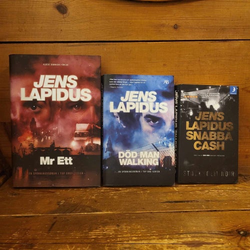 *Bokpaket* Jens Lapidus