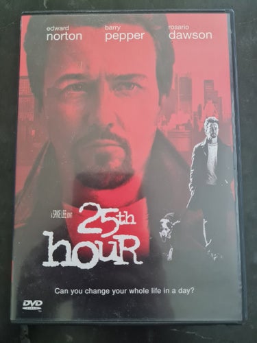 25th Hour (DVD) Edward Norton, Barry Pepper, Rosario Dawson