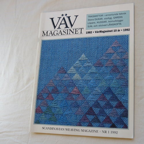 VÄV Magasinet Nr 1 1992
