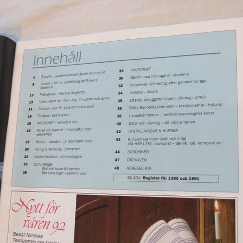 VÄV Magasinet Nr 1 1992