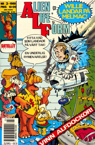 Alf Serietidning 1988 nr 3 (Oläst arkivex)