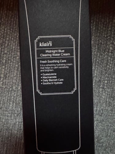 Klairs Midnight Blue Clearing Water Cream