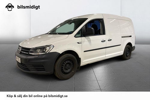 Volkswagen Caddy Maxi Skåp 1.4 TGI Aut CNG Drag Inredd 2xSidodörr Kamera P-Sens