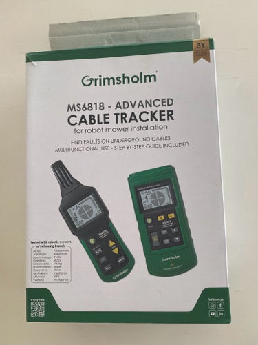 Grimsholm MS6818 - Avancerad kabelspårare för robotgräsklippare