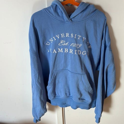 Blå hoodie Divided HM XXS