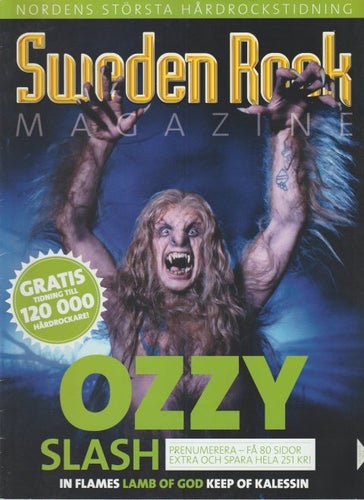 Sweden Rock Magazine - Specialbilaga VF (Very Fine)