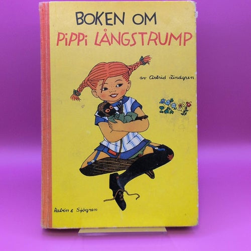 Boken om Pippi Långstrump av Astrid Lindgren, 3e upplagan - 1966
