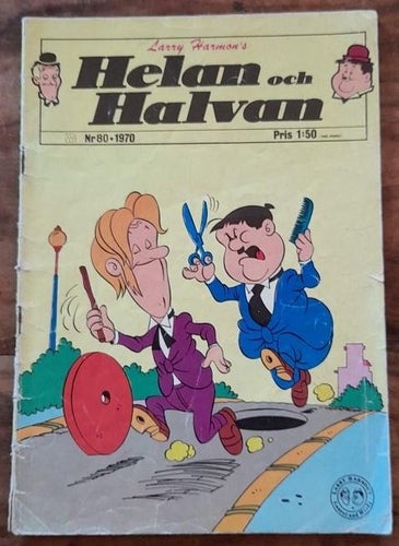Helan och Halvan / Nr 80 1970