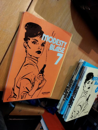 Modesty Blaise 7 av Alvglans. 1:a upplagan. Very Fine plus