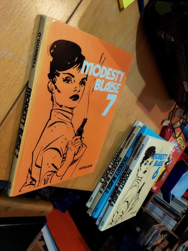 Modesty Blaise 7 av Alvglans. 1:a upplagan. Very Fine plus
