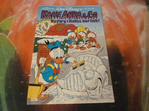 KALLE ANKA & CO, NR 2 - 1987, TIDNING