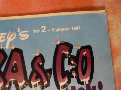 KALLE ANKA & CO, NR 2 - 1987, TIDNING