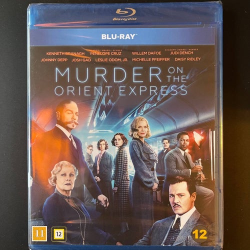 MURDER ON THE ORIENT EXPRESS. BLU-RAY CRIME / DRAMA. INPLASTAD