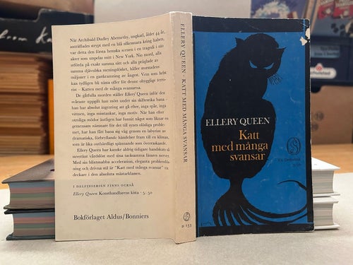 Katt med många svansar av Ellery Queen, bok, Very good