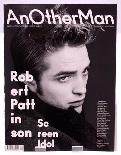 AnOtherMan Issue 9 - Autumn/Winter 2009- Robert Pattinson cover-men's Lifestyle